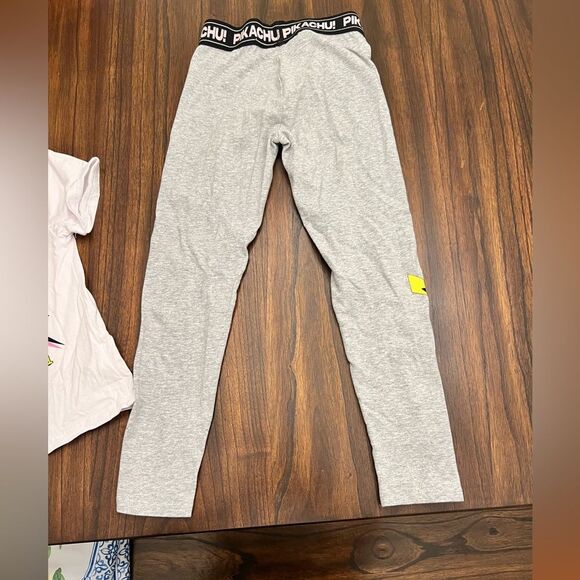 Matching Pokémon T-shirt and leggings size 8/9 (runs small) - Picture 6 of 7